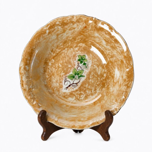 Duża miska marmurek Wawel Wałbrzych PRL lata 60-70 porcelana Vintage Polski design