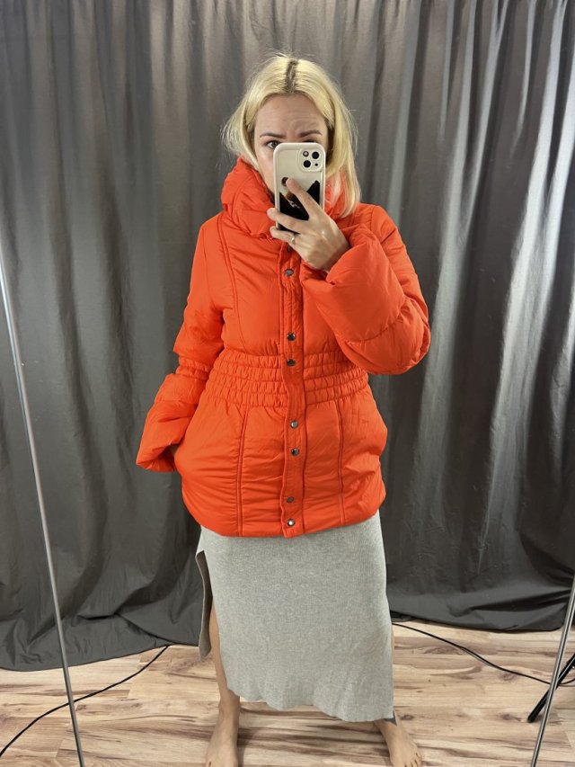orange in the air