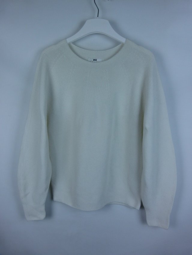 Uniqlo dzianinowa bluzka sweterek bawełna / M