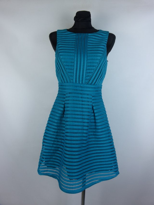 Spotlight by Warehouse turkusowa sukienka 8 / 34 - XS