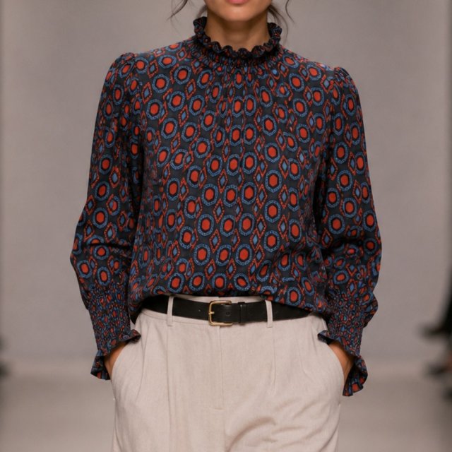Zara 100% wiskoza bluzka S M