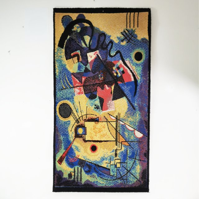 Dywan z kompozycją Wassily Kandinsky, Shahbano, Niemcy lata 80.