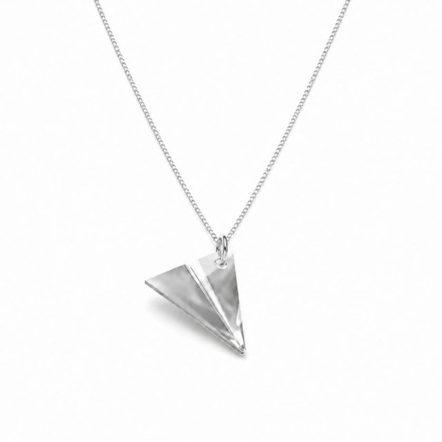 PAPER PLANE- naszyjnik srebro 925