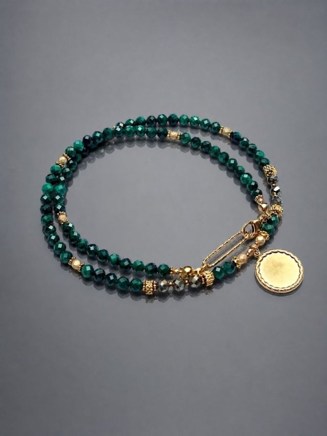 Malachity choker vol. 11 /06.05.26/ naszyjnik - Szlachetna kolekcja
