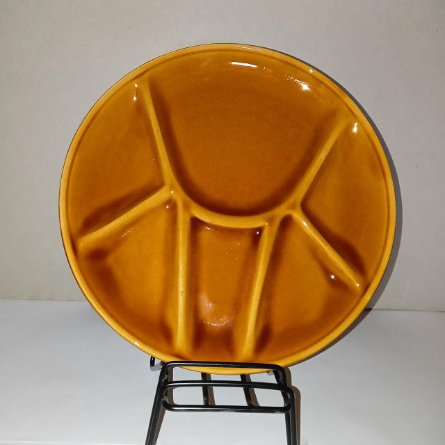 Talerz do fondue lub przekąsek_ceramika Niderviller Francja - stan idealny