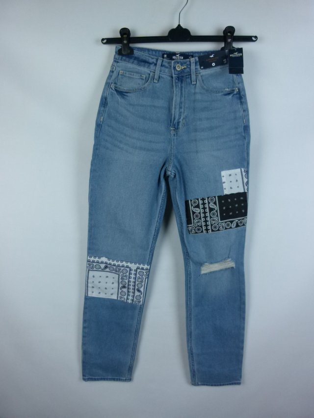 Hollister mom jean spodnie dżins z metką W24 L27 - XXS