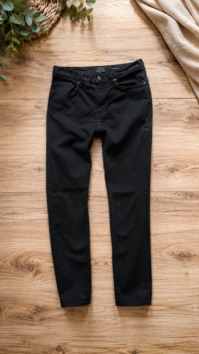Czarne jeansy skinny H&M