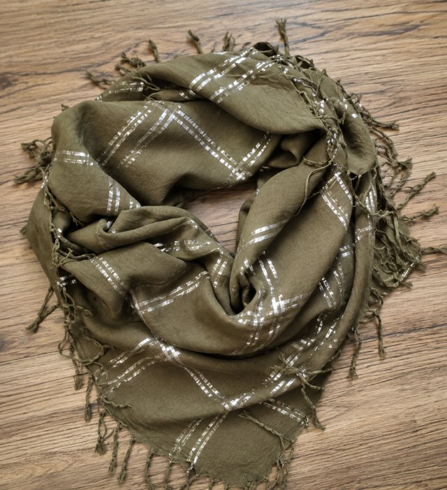 Chusta zielona/khaki