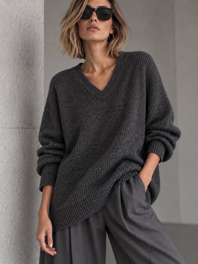 Sweter 100% lambswool