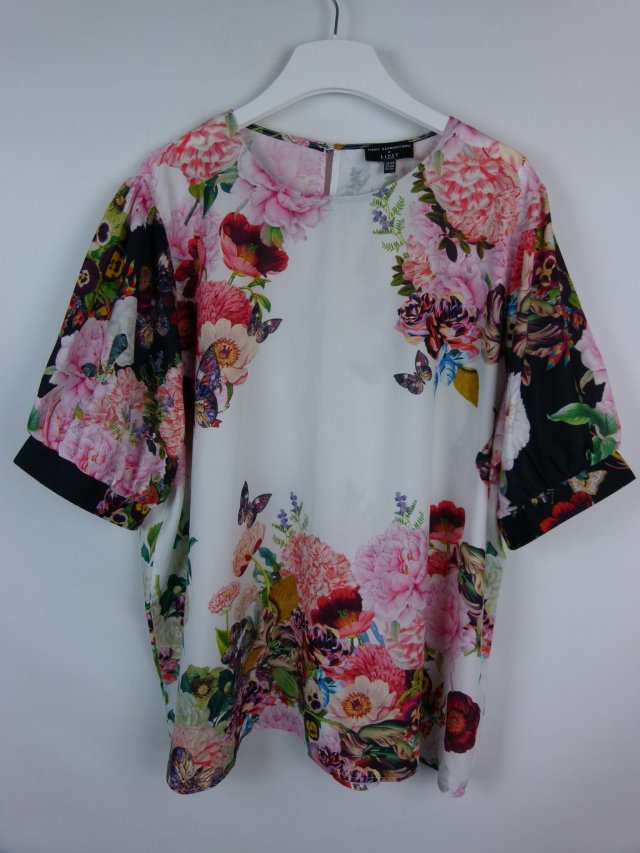 Mary Katrantzou x Lipsy letnia bluzka kwiaty 24 / 52