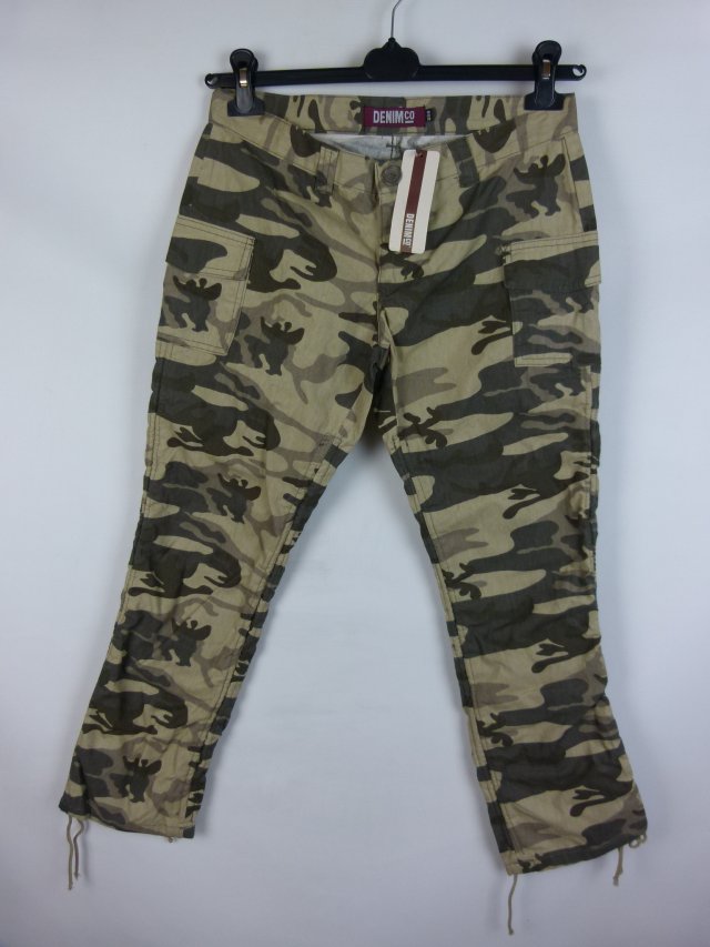 Denim Co spodnie moro 3/4 - 10 / 38 z metką