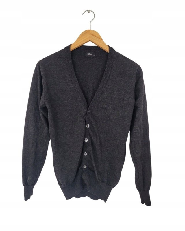 MAGASIN sweter kardigan Italy wełna 38 M