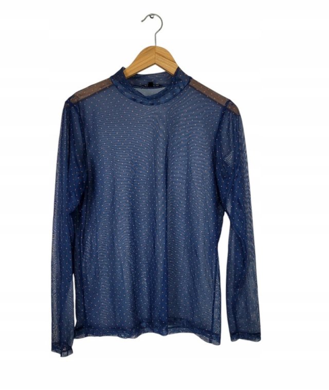 BLACK COLOUR mesh siateczka groszki 40/42 L/XL
