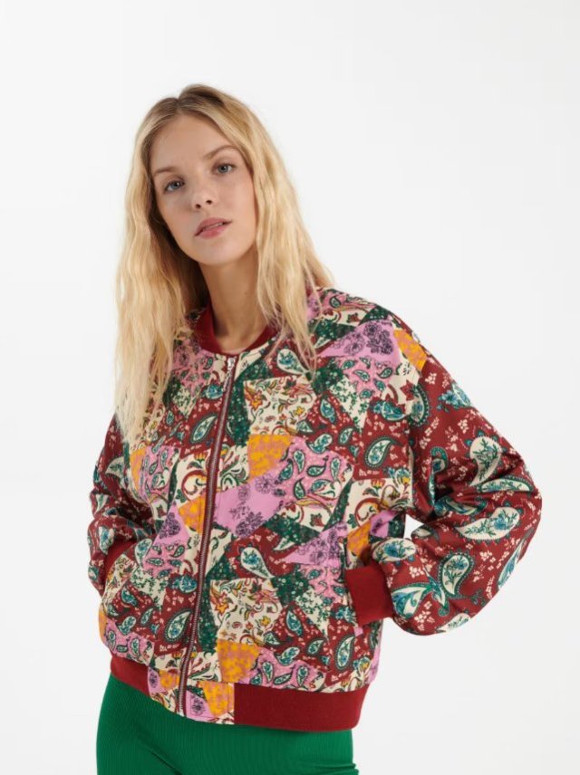 HOUSE - BOMBERKA OVERSIZE - BOHO - XS/S