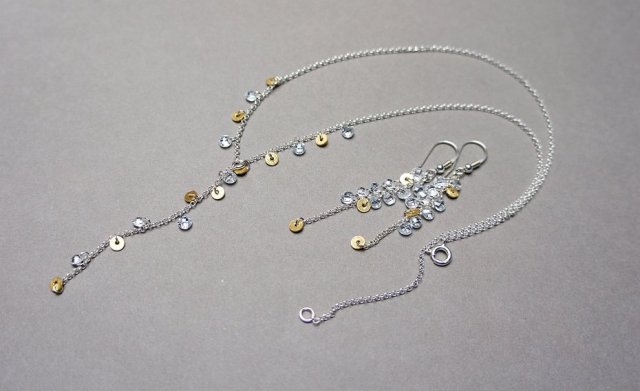 Choker - cyrkonie vol. 5  /crystal/ - naszyjnik