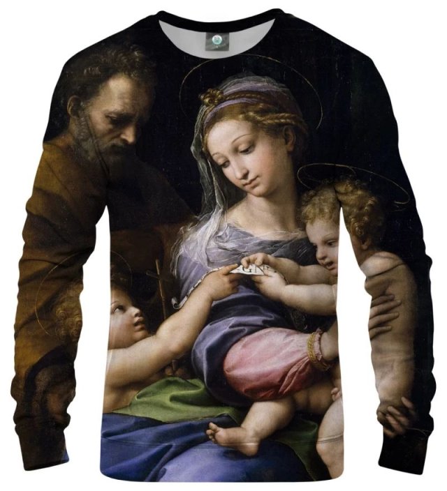Bluza z motywem Santi Donna Aloha from Deer Made in Poland Unikat Uniseks