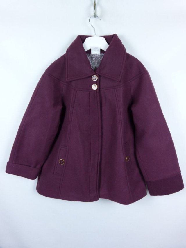 Anne de Lancay lekka kurtka polar burgund / L