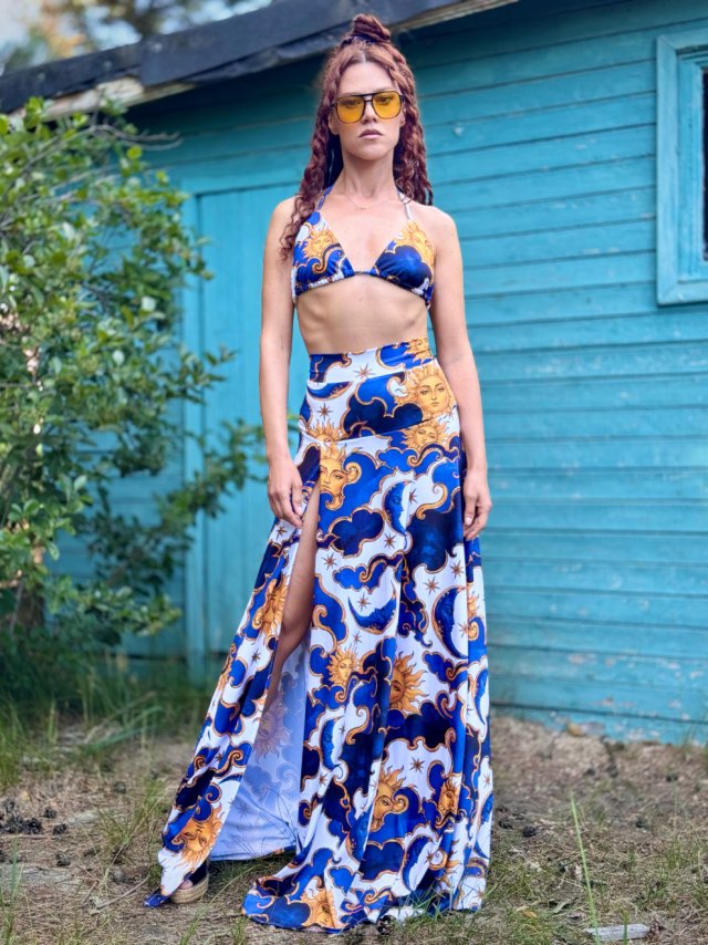Angelina Sky Parade - spódnica maxi