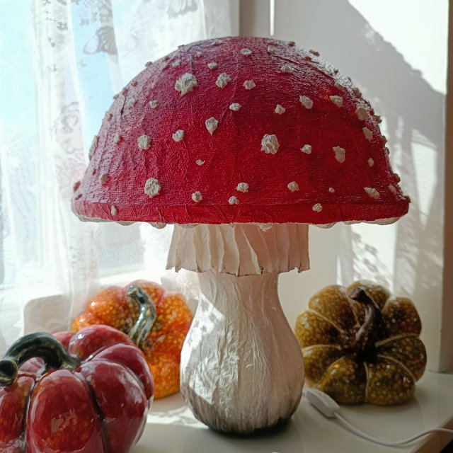 Lampka nocna muchomorek