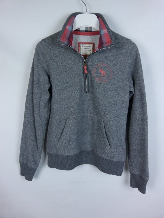 Abercrombie & Fitch szara bluza dresowa / M