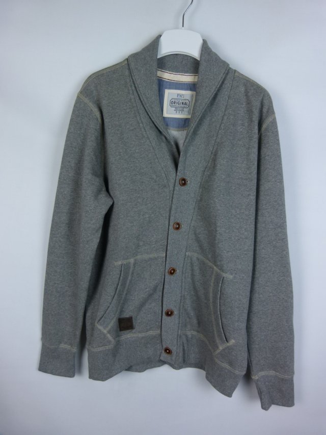F&F rozpinany męski dresowy sweter bluza / M