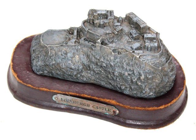 EDINGURGH CASTLE retro  miniatura zamku