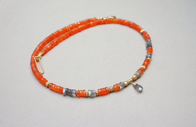 Karneol choker /03.04.25/ - Szlachetna kolekcja