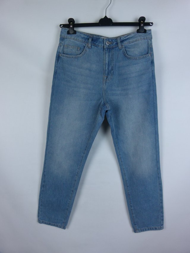 365 Denim high rise mom jeans spodnie dżins 10 / 38