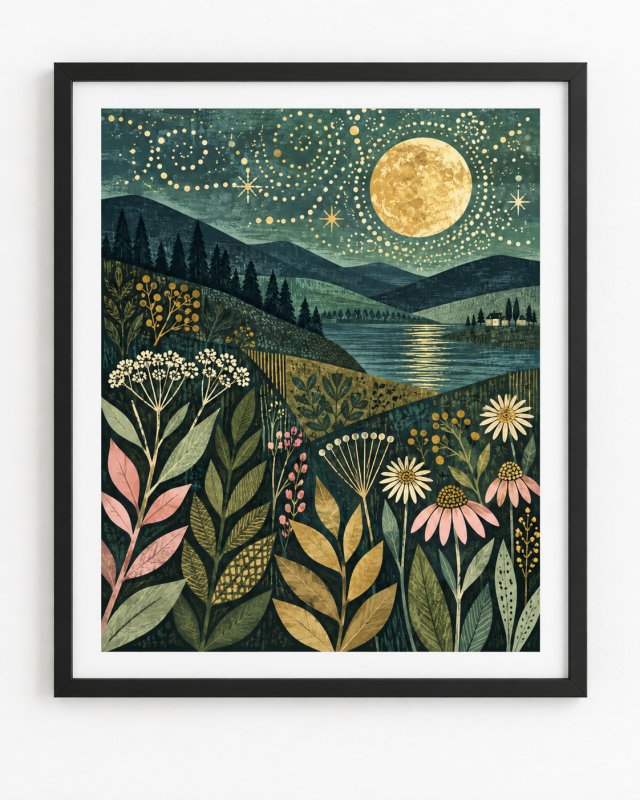 Widok na góry 40x50cm