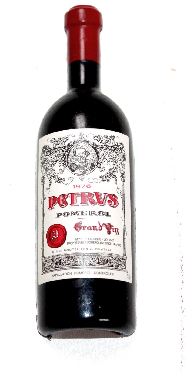 PETRUS1976 butelka wina  kolekcjonerski  magnes FRANCE