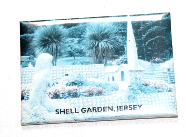 SHELL GARDEN JERSEY  retro  magnes  pamiątka