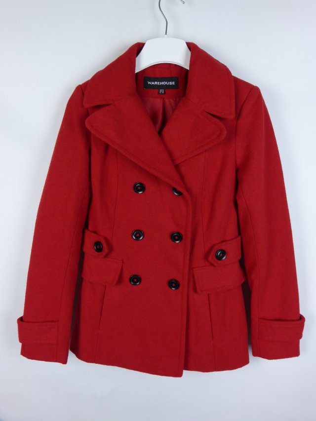 Warehouse flauszowa kurtka z wool / 36