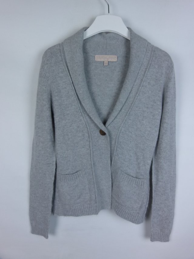 Fenn Wright Manson sweter kardigan nylon angora / S