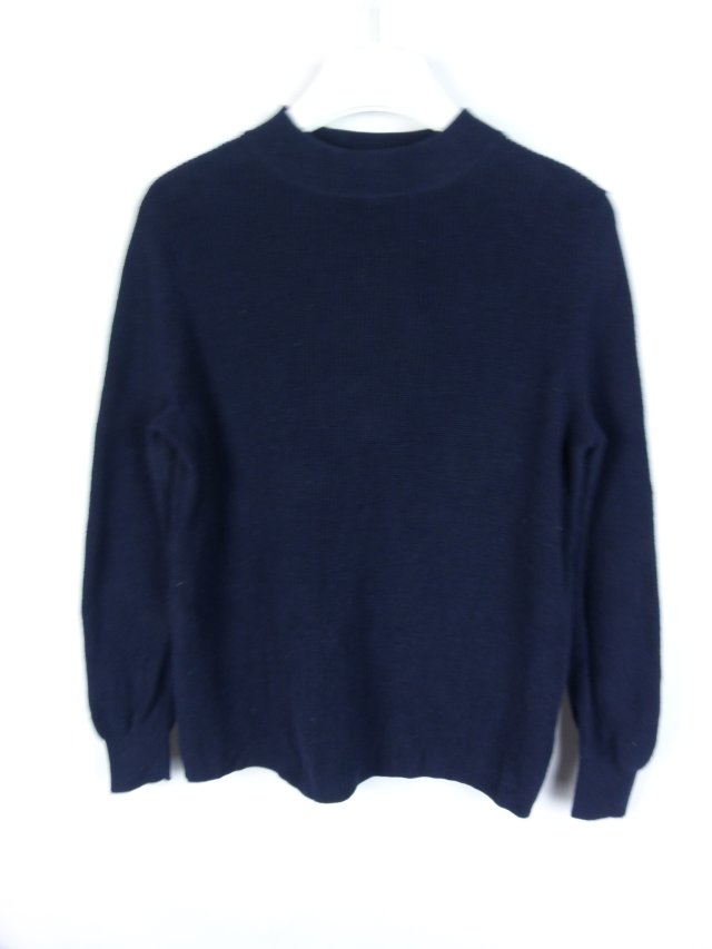 Micha Lounge sweter odkryte plecy z paseczkiem / M