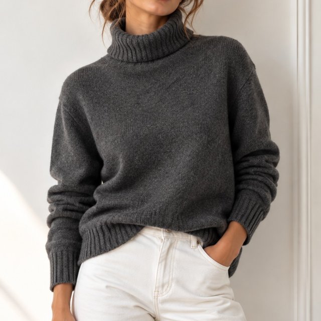 Zara wełniany golf