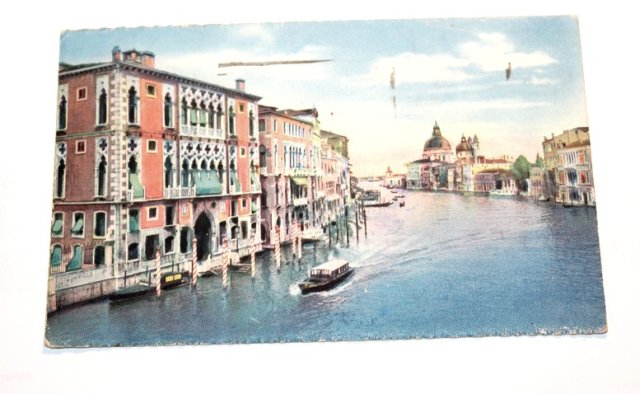 VENEZIA stara przedwojenna pocztówka 1937