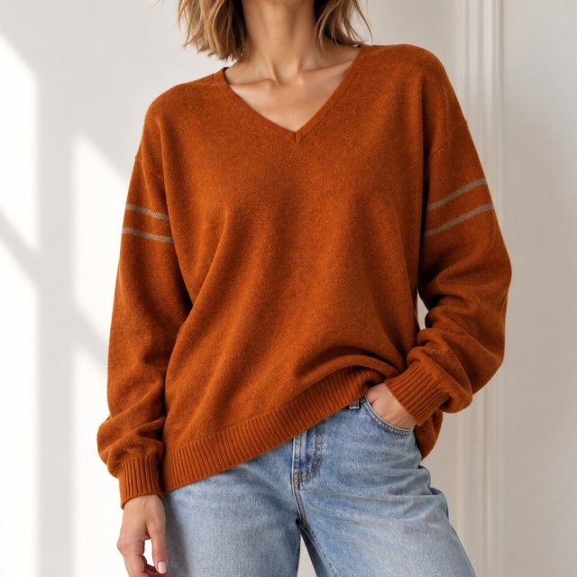 Vintage wełniany sweter