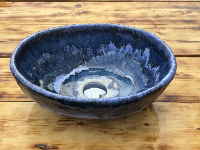 Artystyczna ceramiczna  umywalka łazienkowa