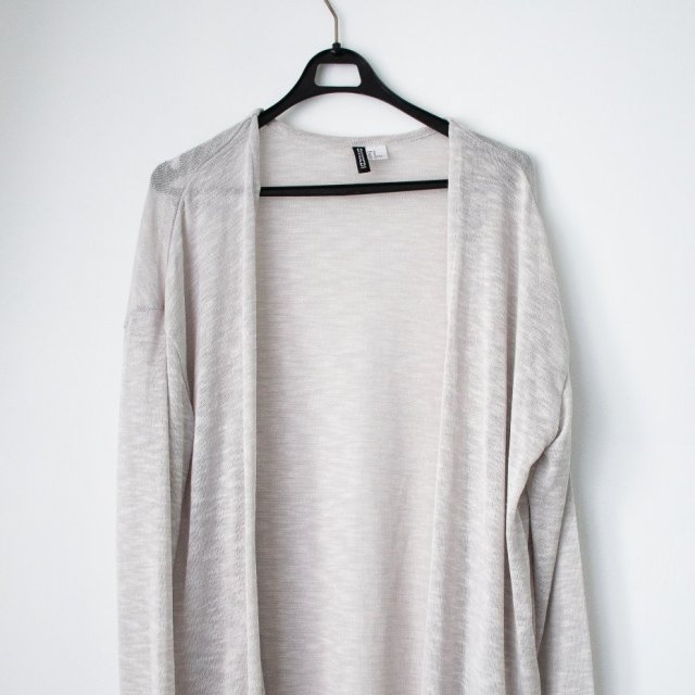 Popielaty sweterek H&M