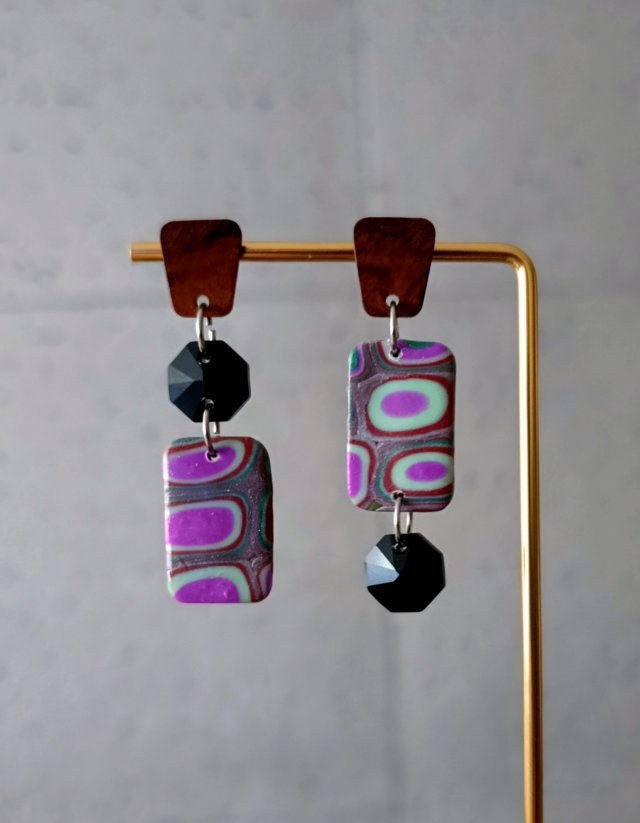 Duo Lila / Swarovski