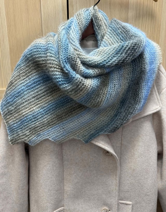 Piękna husta damska  hand made