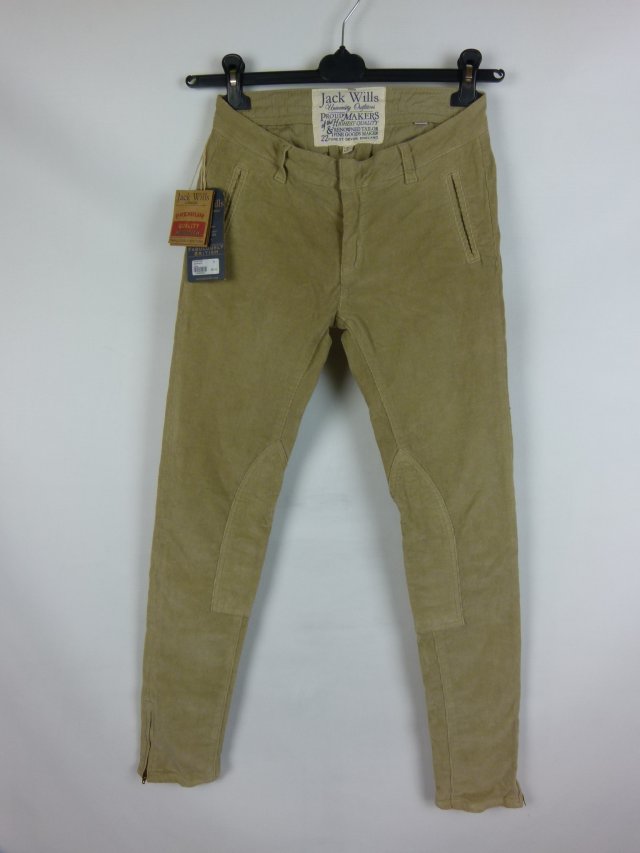 Jack Wills spodnie sztruks bryczesy / UK 8 - S