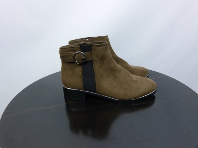 Primark zamszowe botki zamsz khaki 38 / 24 cm
