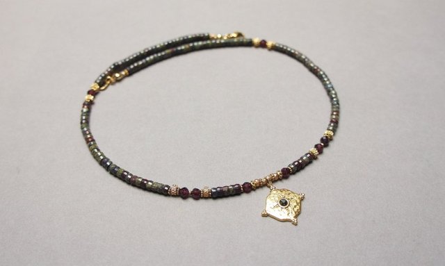 Jaspis smoczy - choker /03.10.26/- Szlachetna kolekcja