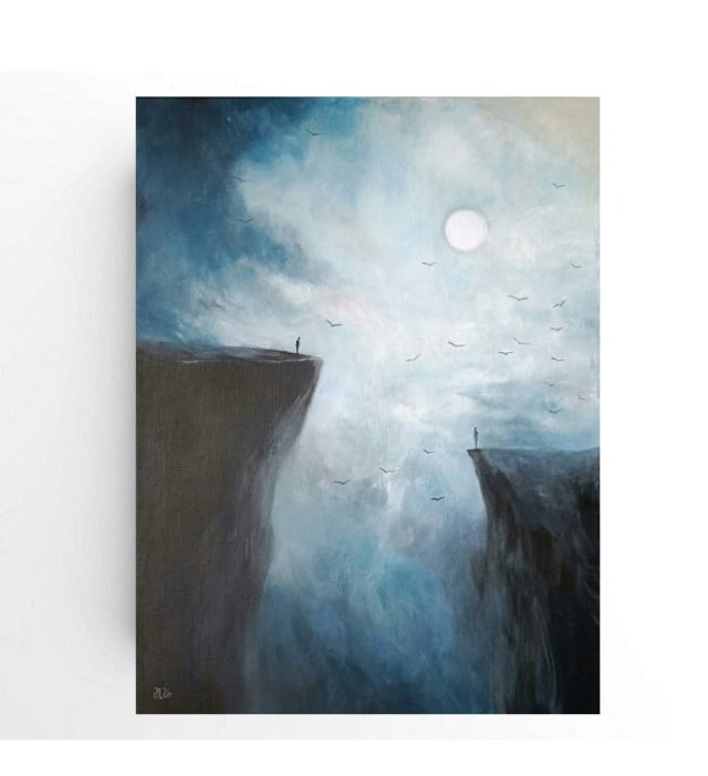 Tęsknota-obraz akrylowy 50/40  cm