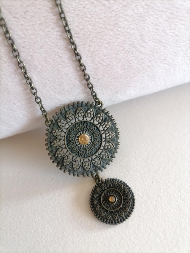 Naszyjnik w stylu boho, vintage.