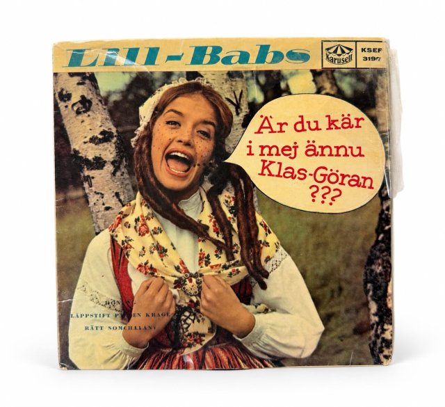 Lill-Babs Svensson Karusell EP winyl 7" vintage lata 60. Szwecja