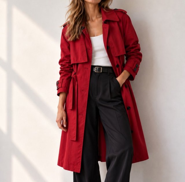 Ted Baker bawełniany płaszcz