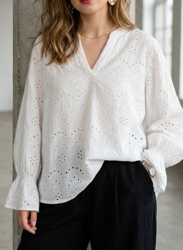 Vero Moda bawełniana bluzka