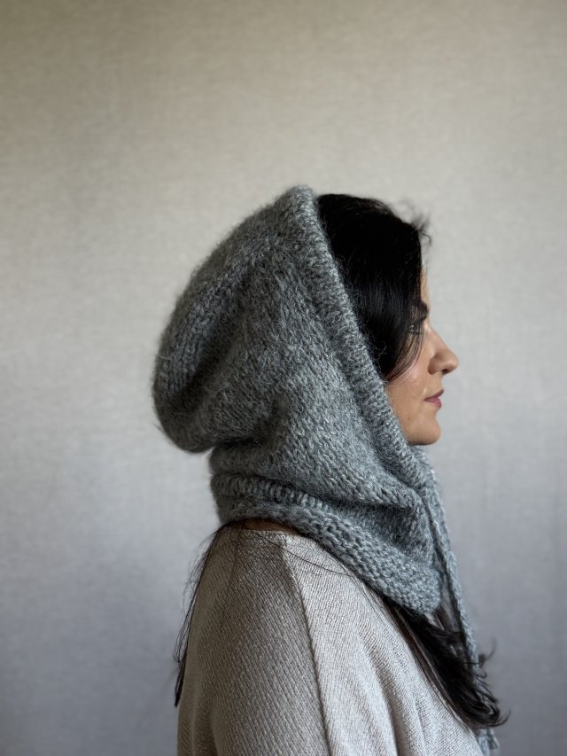 Balaclava szara